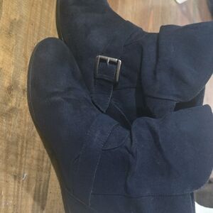 Black Suede Ankle Boots